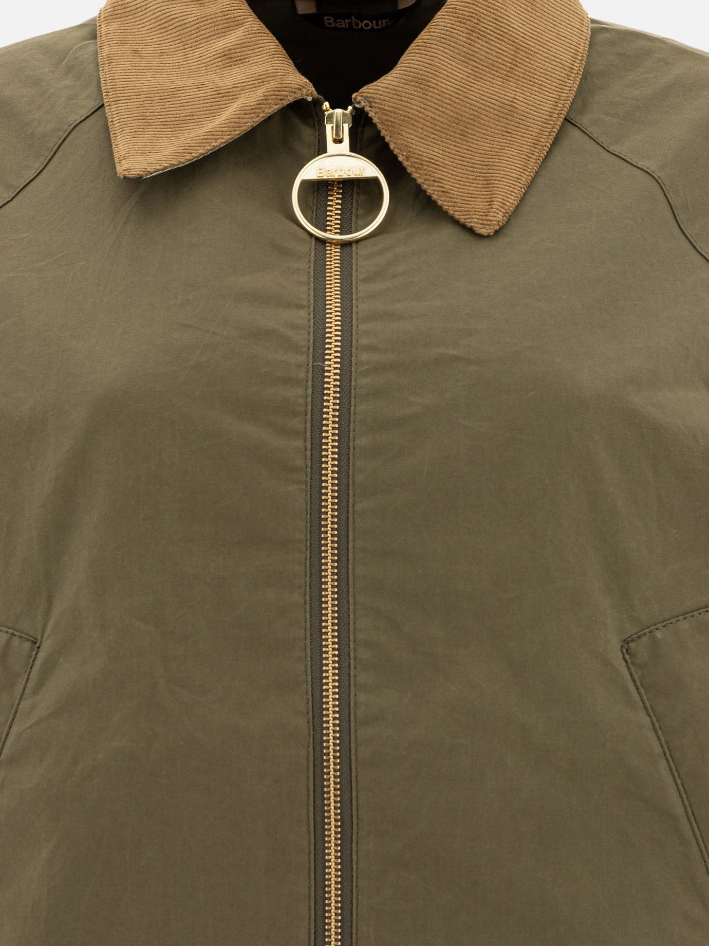 Quilted & Utility Jackets Solid colour  Green - Barbour Women | PDP | VIETTI Online Store | thumbnail_3