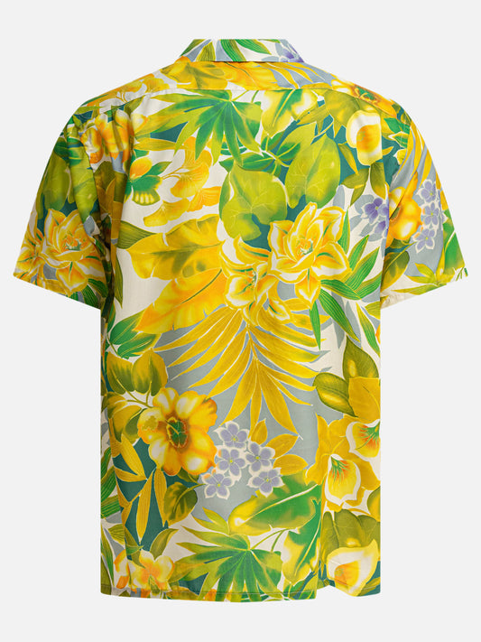 Beams Plus Shirt "Tropical" 19460956_S Yellow 2