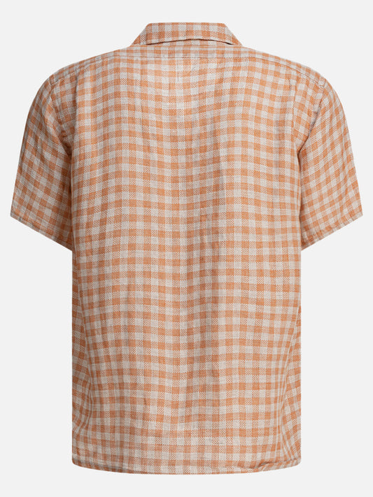 Beams Plus "Panama" Shirt 18477137_S Orange 2