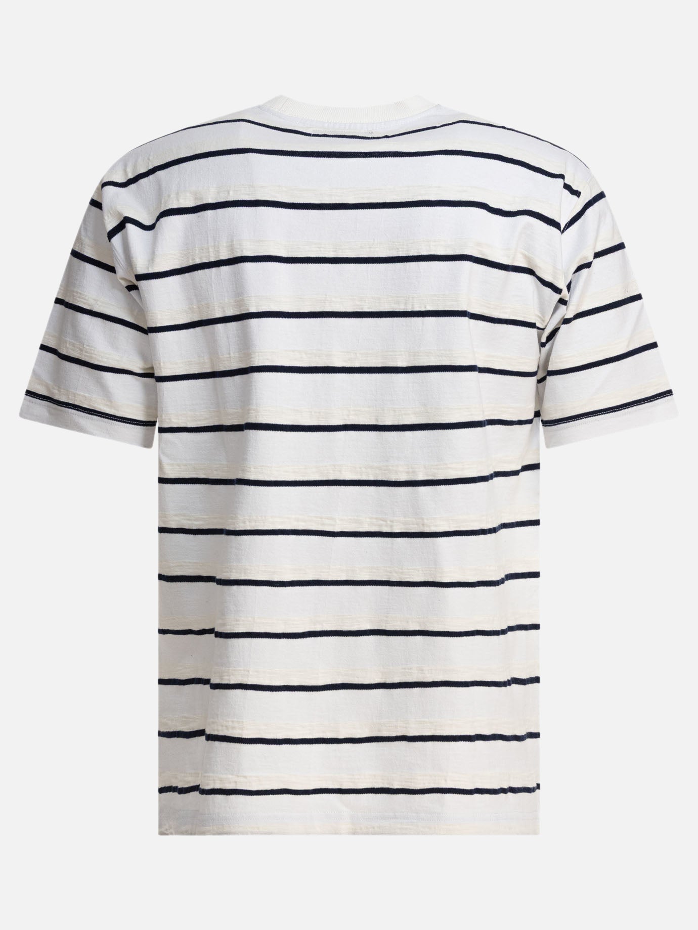 Beams Plus Striped T-shirt 16412622_S White thumbnail_2