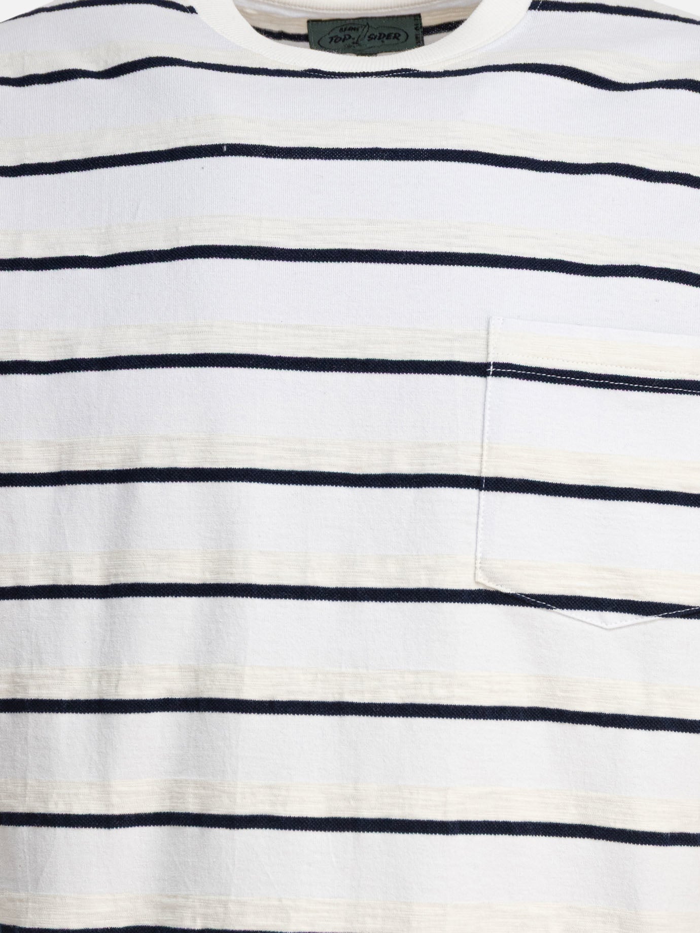 Beams Plus Striped T-shirt 16412622_S White thumbnail_3