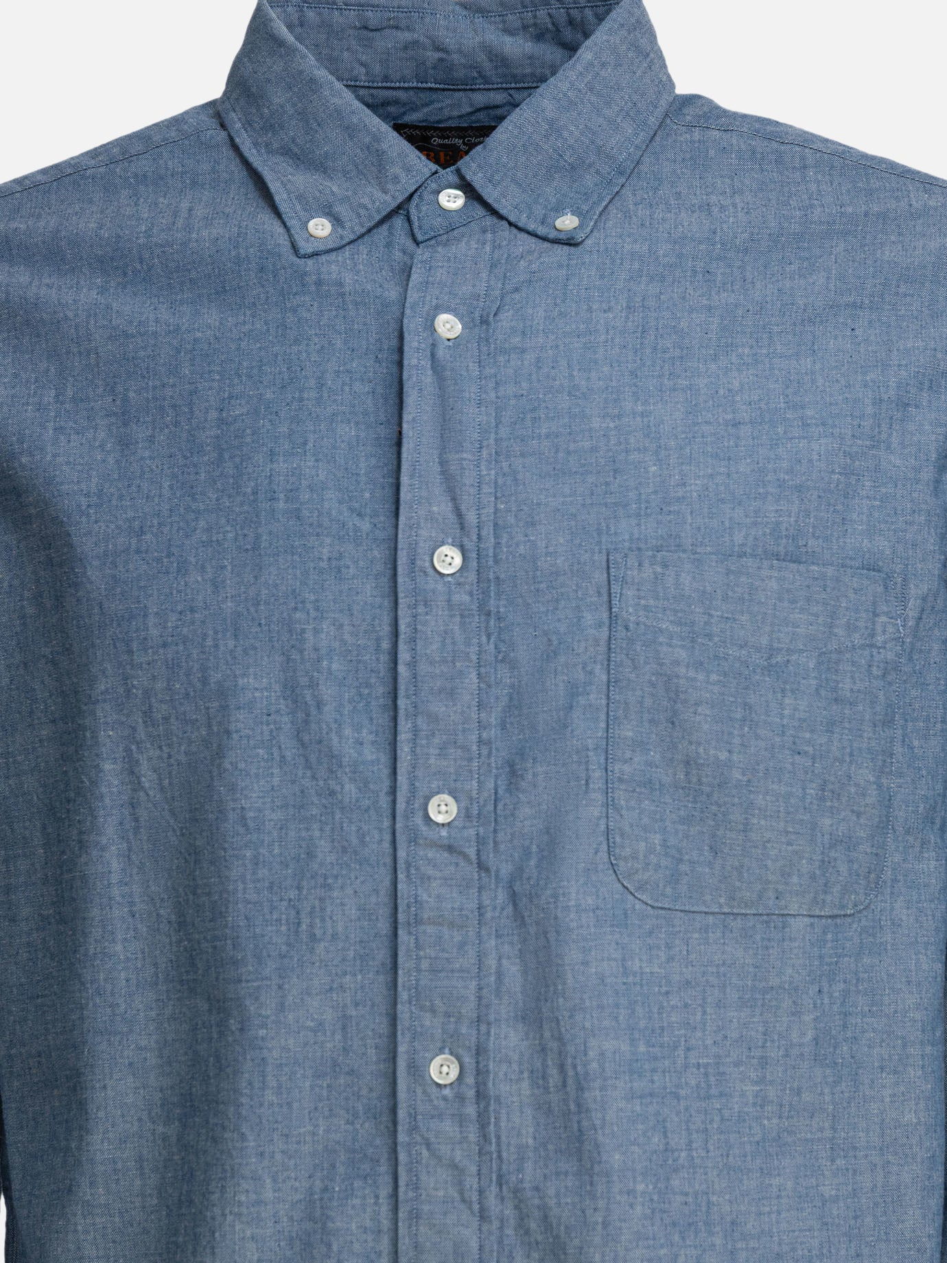 Camicie casual Denim  Blu - Beams Plus Uomo | PDP | VIETTI Online Store | Zoom-Modal_3
