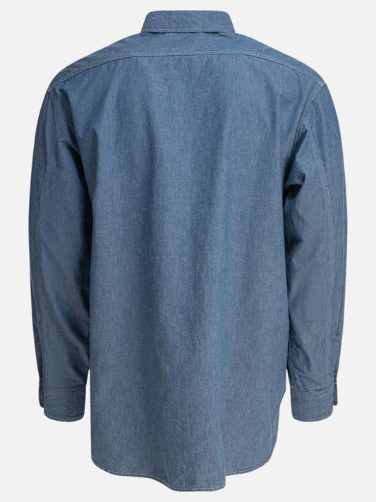Beams Plus "Work Chambray" Shirt 10849321_S Blue 2