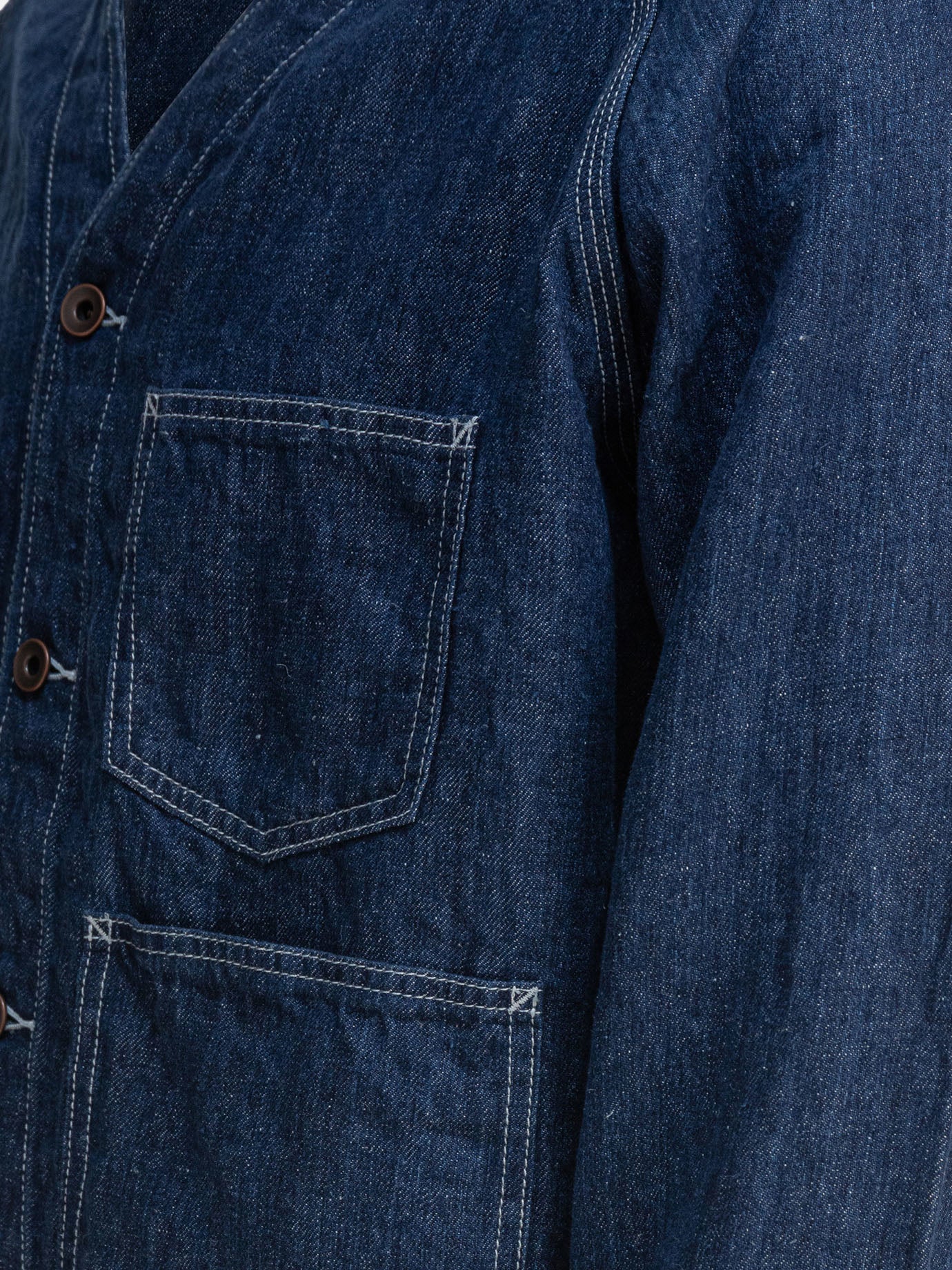 Giacche in denim Denim  Blu - Beams Plus Uomo | PDP | VIETTI Online Store | Zoom-Modal_4
