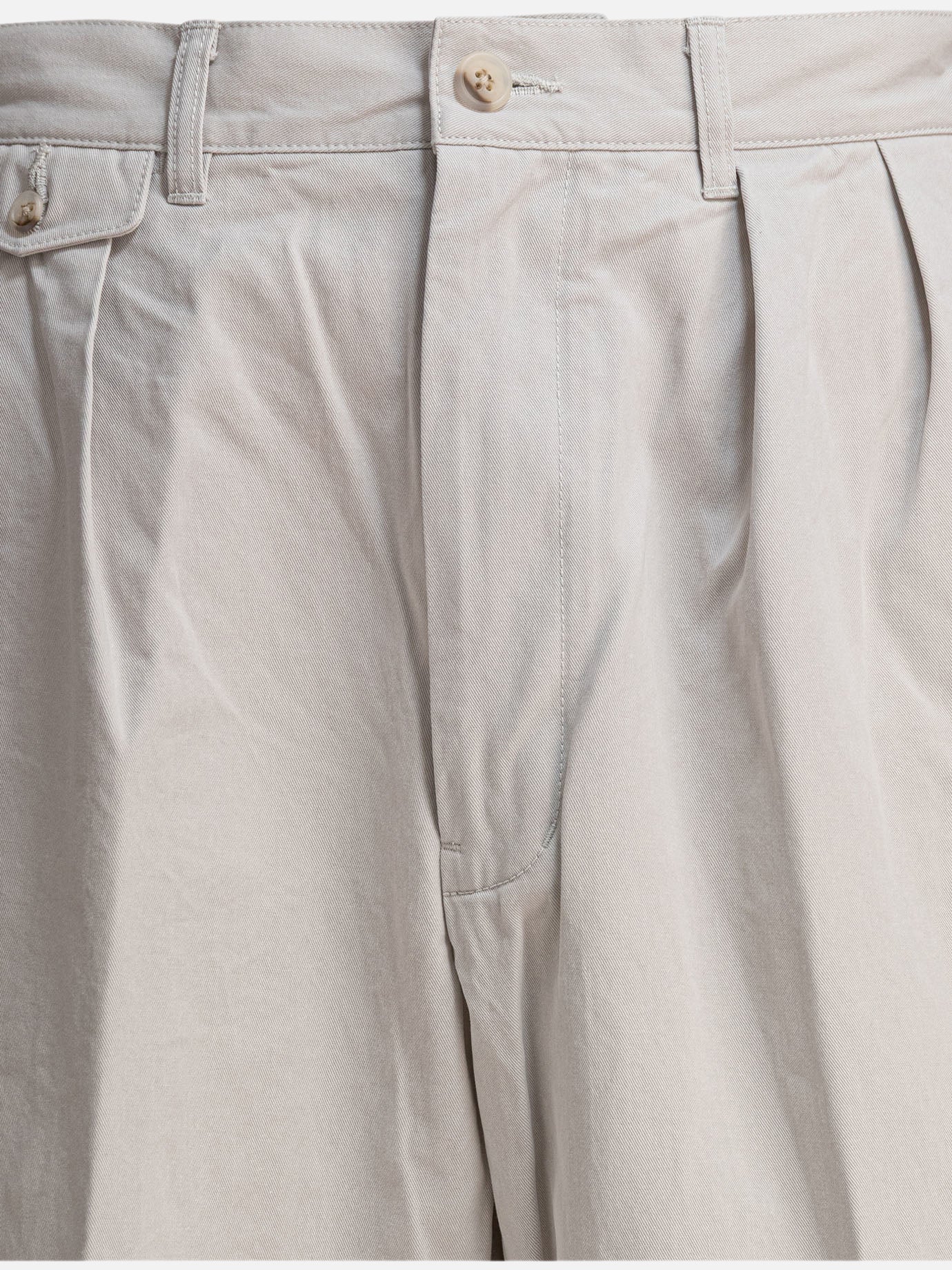 Beams Plus Pantaloni baggy 14317435_S Grey thumbnail_3
