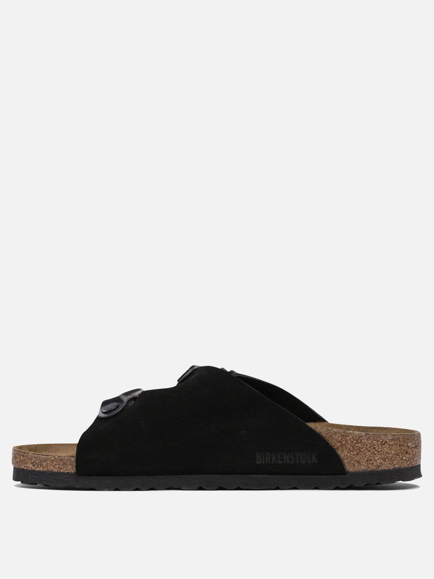 Flat sandals 100% suede - 100% rubber  Black - Birkenstock Men | PDP | VIETTI Online Store | Zoom-Modal_3
