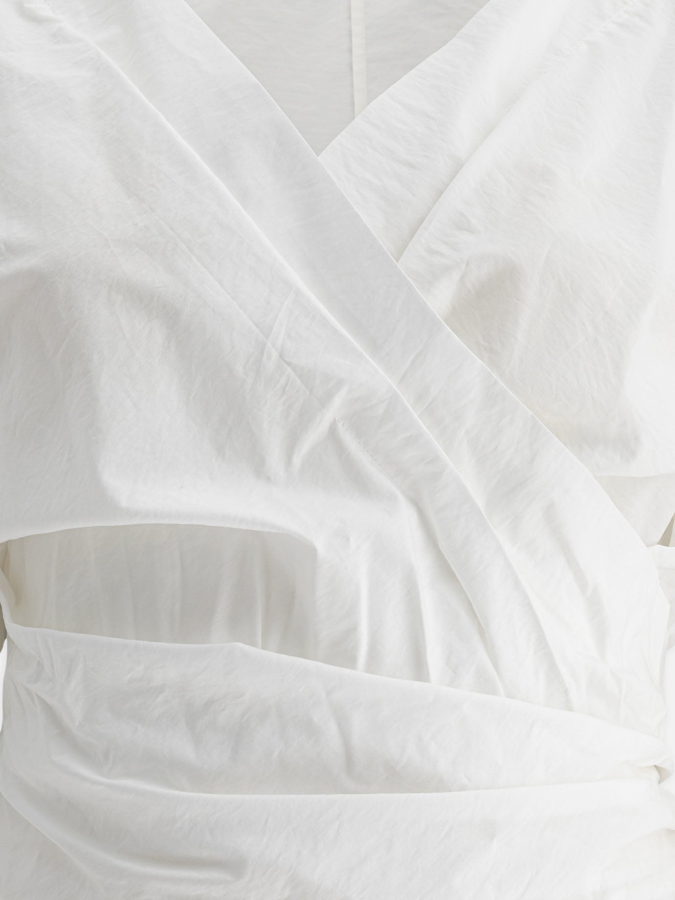 Crop top Solid colour  Bianco - Brunello Cucinelli Donna | PDP | VIETTI Online Store | thumbnail_3