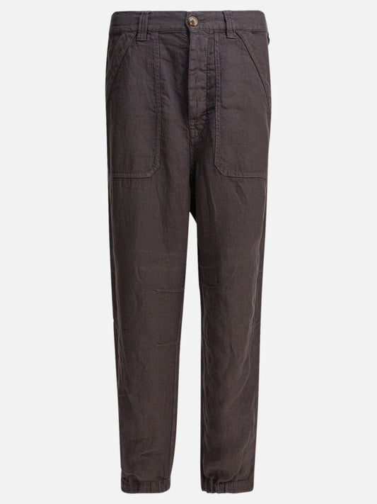 Pantaloni casual Solid colour  Marrone - Brunello Cucinelli Uomo | VIETTI Online Store 
