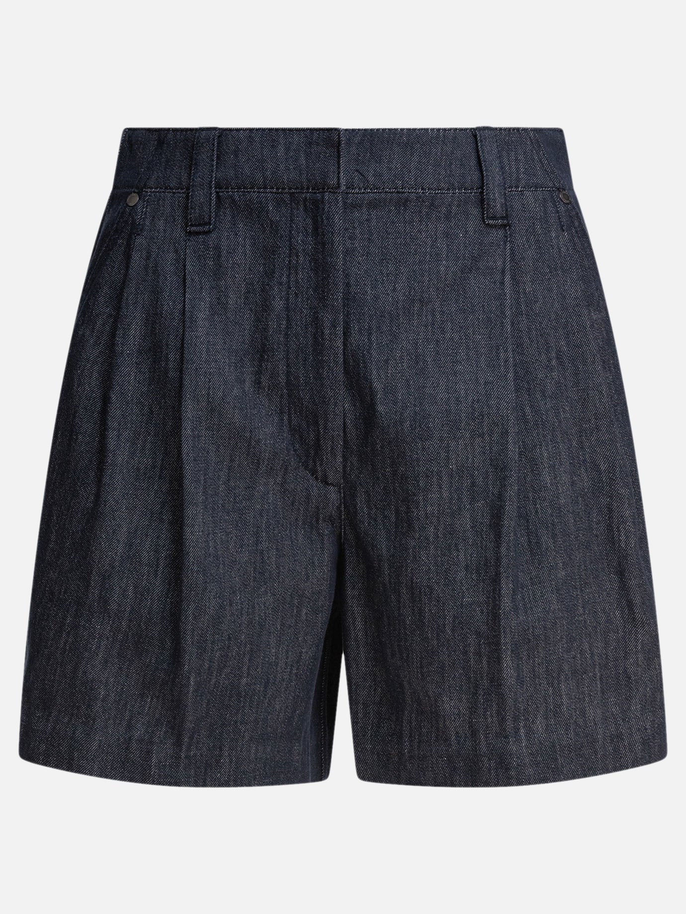 Five pockets shorts Denim  Blue - Brunello Cucinelli Women | PDP | VIETTI Online Store | Zoom-Modal
