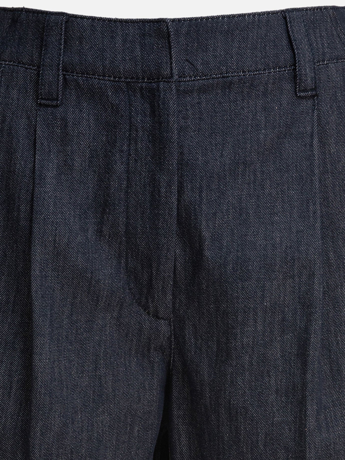 Five pockets shorts Denim  Blue - Brunello Cucinelli Women | PDP | VIETTI Online Store | Zoom-Modal_3
