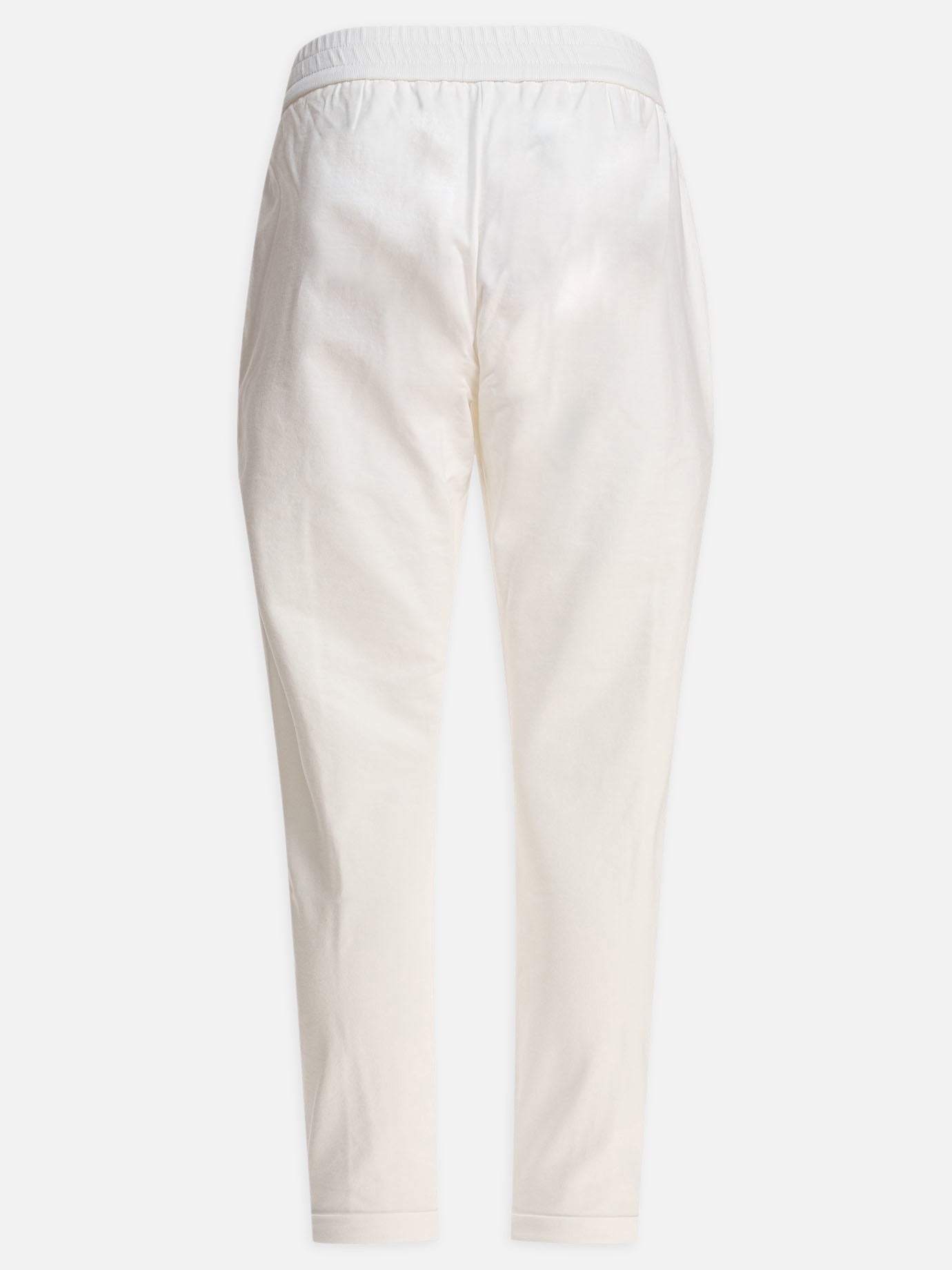 Pantaloni sportivi Solid colour  Bianco - Brunello Cucinelli Donna | PDP | VIETTI Online Store | Zoom-Modal_2
