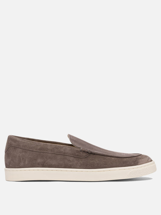 Loafers 100% suede - 100% rubber  Brown - Brunello Cucinelli Men | PLP | VIETTI Online Store 
