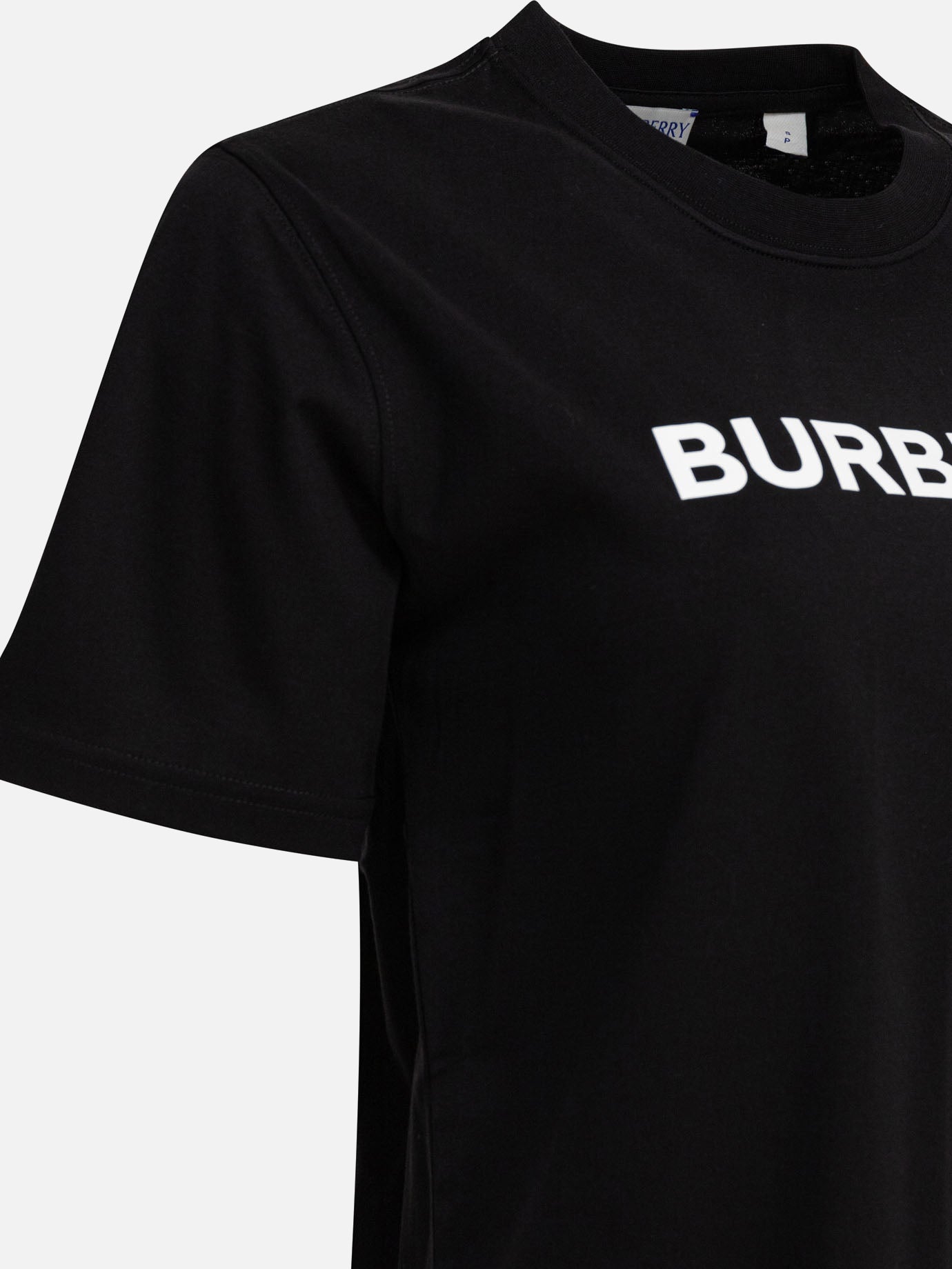 T-shirt girocollo Logo  Nero - Burberry Donna | PDP | VIETTI Online Store | thumbnail_4