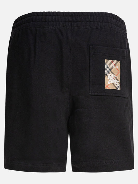 Burberry Cotton shorts 10756498_S Black 2