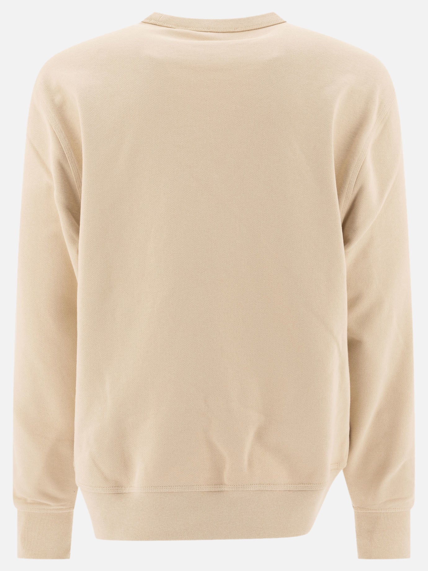 Burberry Crew neck sweatshirt with Check detail Beige