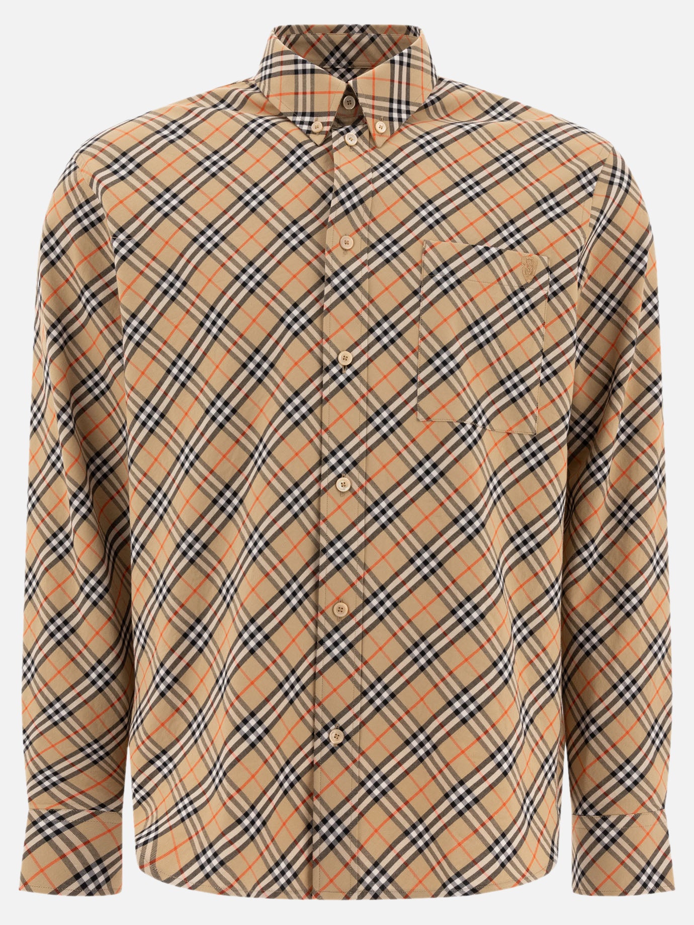 Casual shirts Check  Beige - Burberry Men | PDP | VIETTI Online Store | Zoom-Modal
