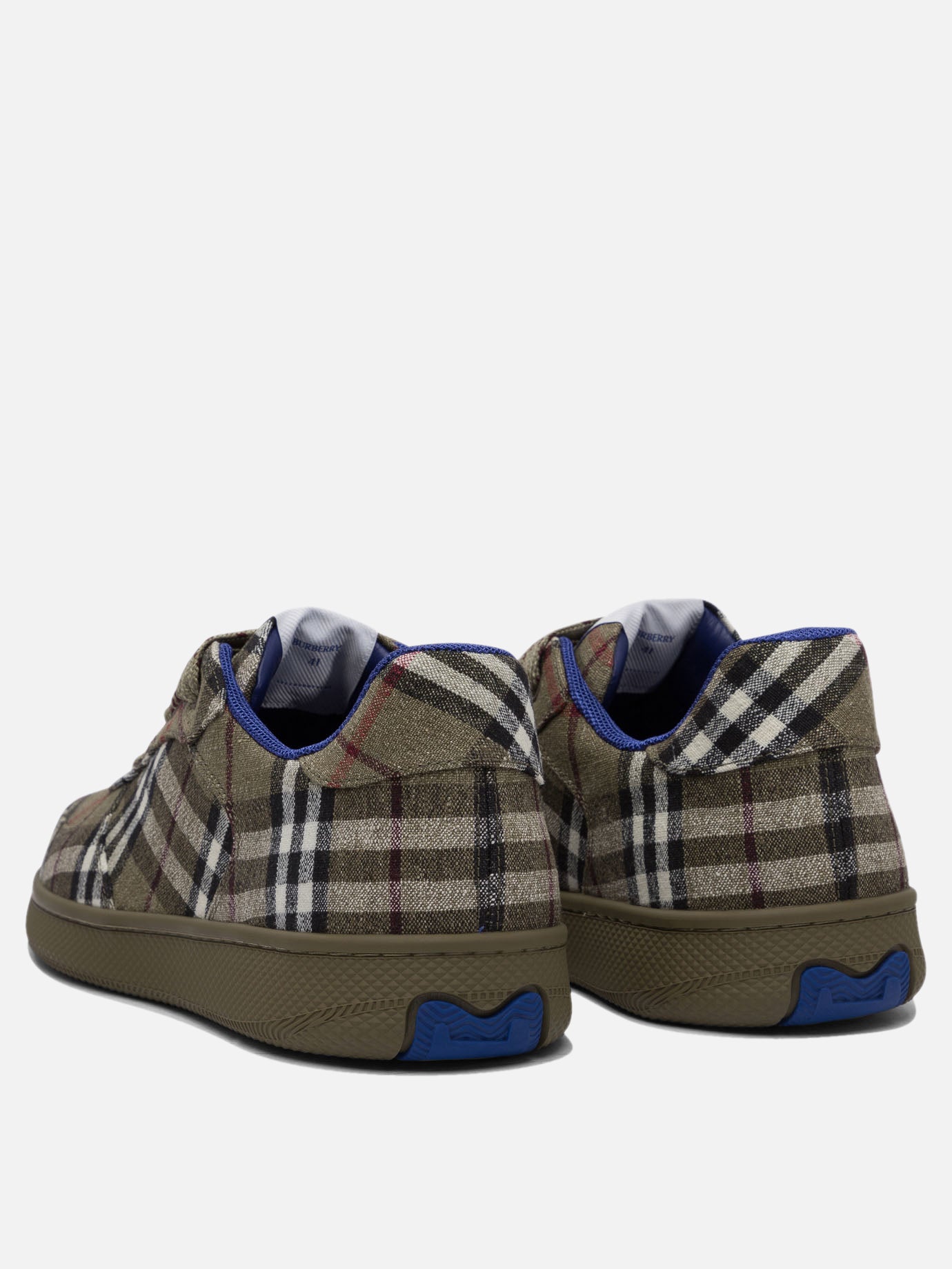 Burberry Sneaker &quot;Terrace Check&quot; 13333978_42 Green thumbnail_4