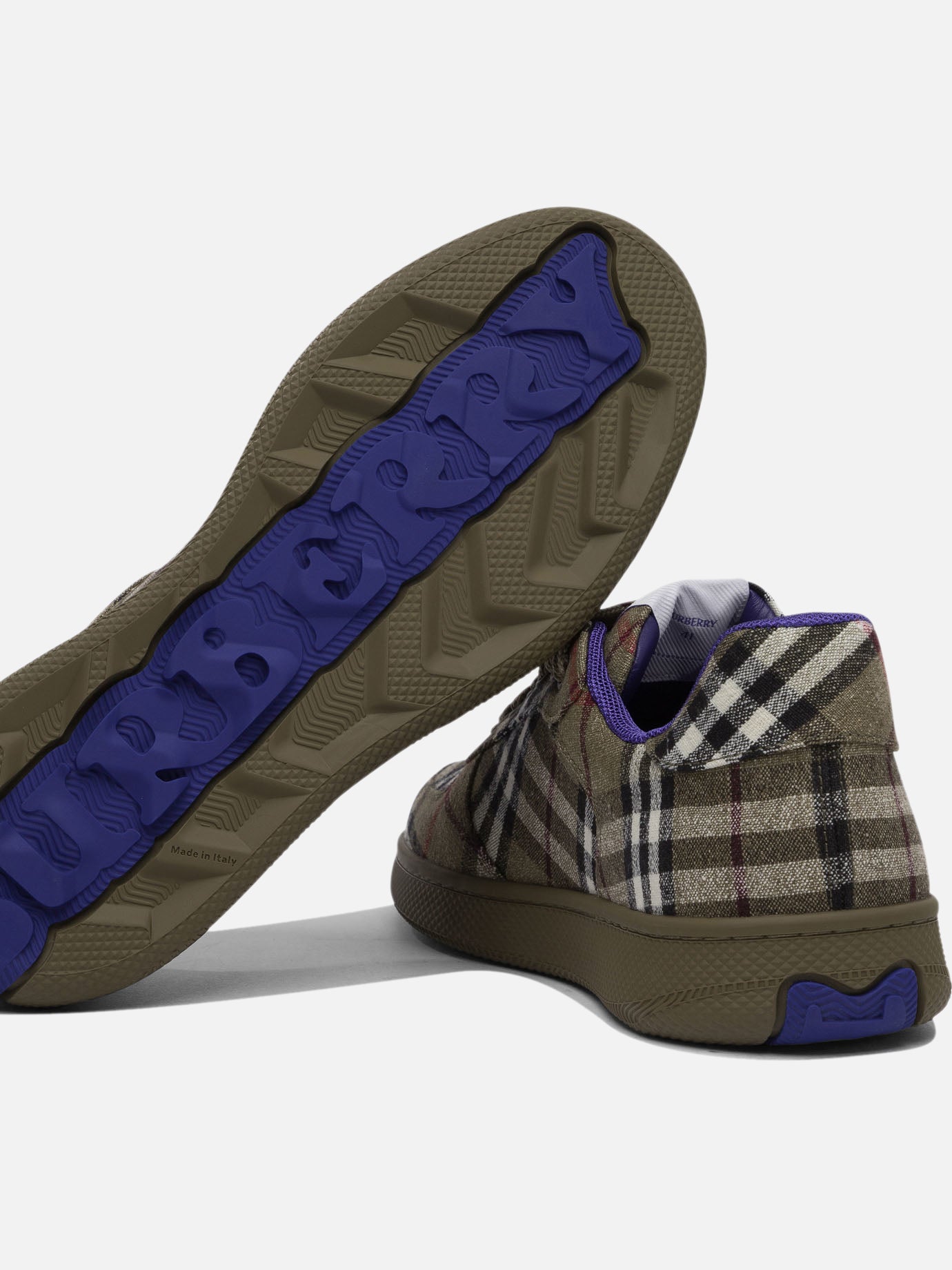 Burberry Sneaker &quot;Terrace Check&quot; 13333978_42 Green thumbnail_5