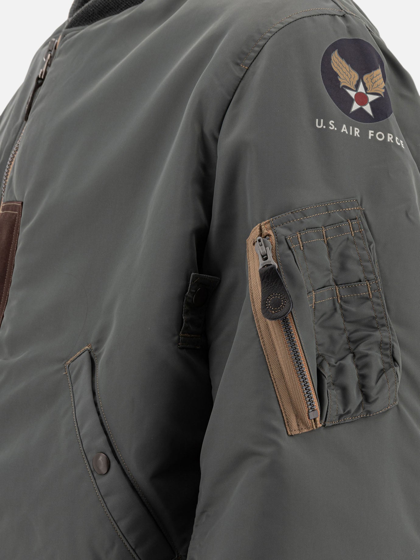 Bomber jackets Tinta unita  Green - Buzz Rickson&#39;s Men | PDP | VIETTI Online Store | thumbnail_4