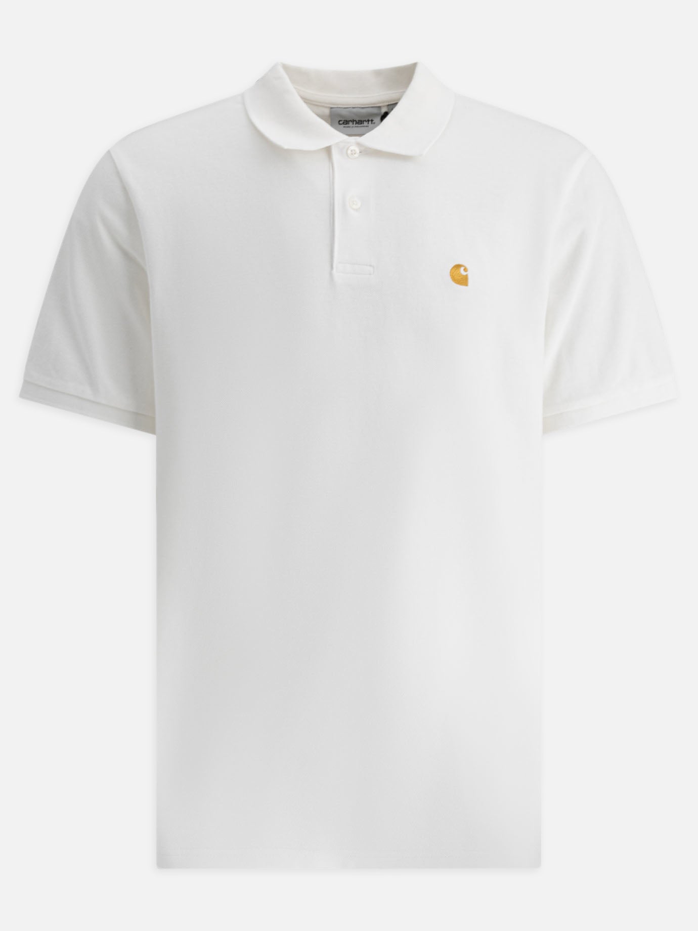 Carhartt WIP Polo &quot;S/S Chase Pique&quot; 13108309_S White thumbnail_1
