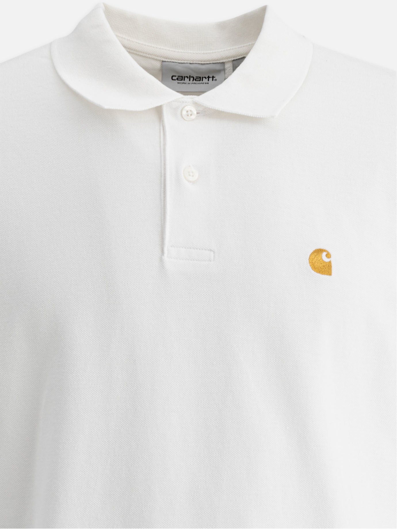 Carhartt WIP Polo &quot;S/S Chase Pique&quot; 13108309_S White thumbnail_3