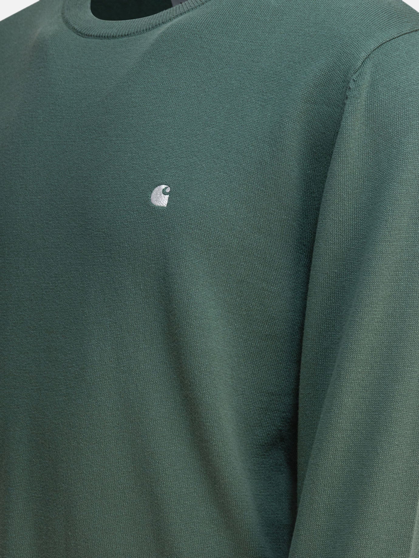 Carhartt WIP Crew-neck sweater with logo 19997553_M Green thumbnail_4