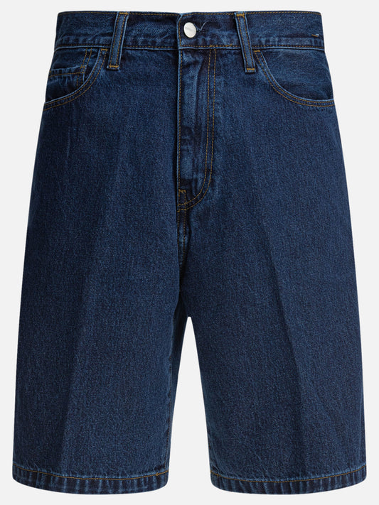 Short cinque tasche Denim  Blu - Carhartt WIP Uomo | VIETTI Online Store 
