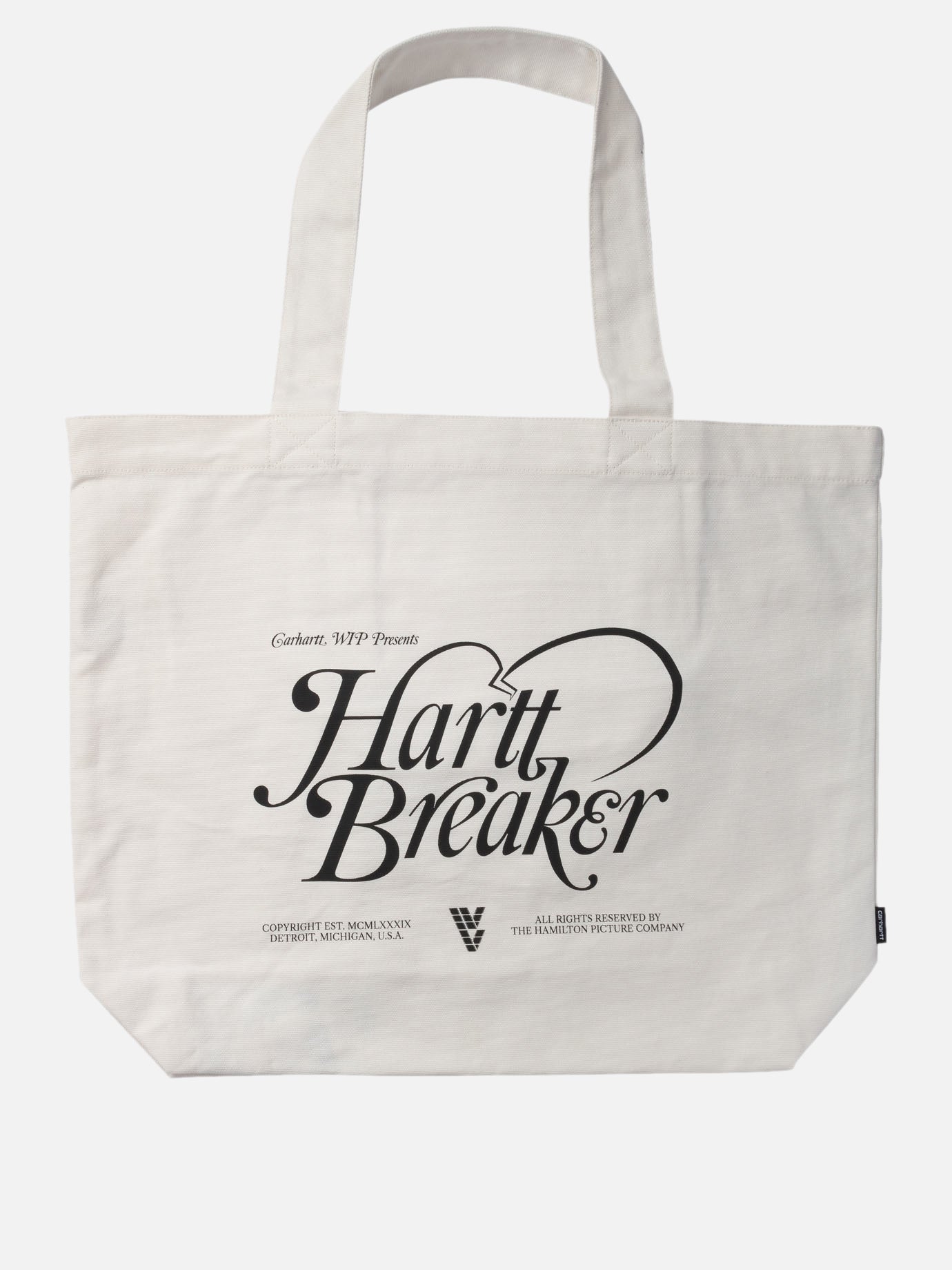 Carhartt WIP &quot;Canvas Graphic&quot; tote bag 14129649_UNI White thumbnail_1