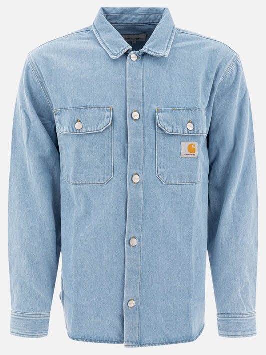 Carhartt WIP Overshirt "Harvey" 18273358_M Blue 1