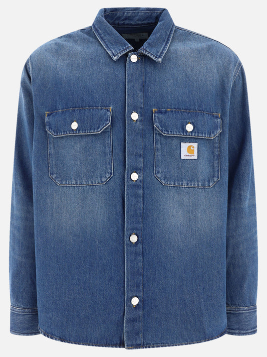 Carhartt WIP Overshirt "Harvey" 11249887_M Blue 1