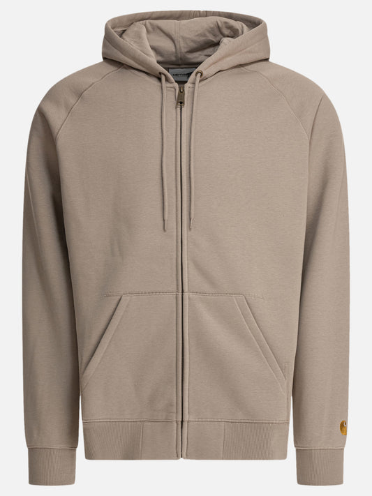Carhartt WIP Felpa "Hooded Chase" 17845600_S Beige 1