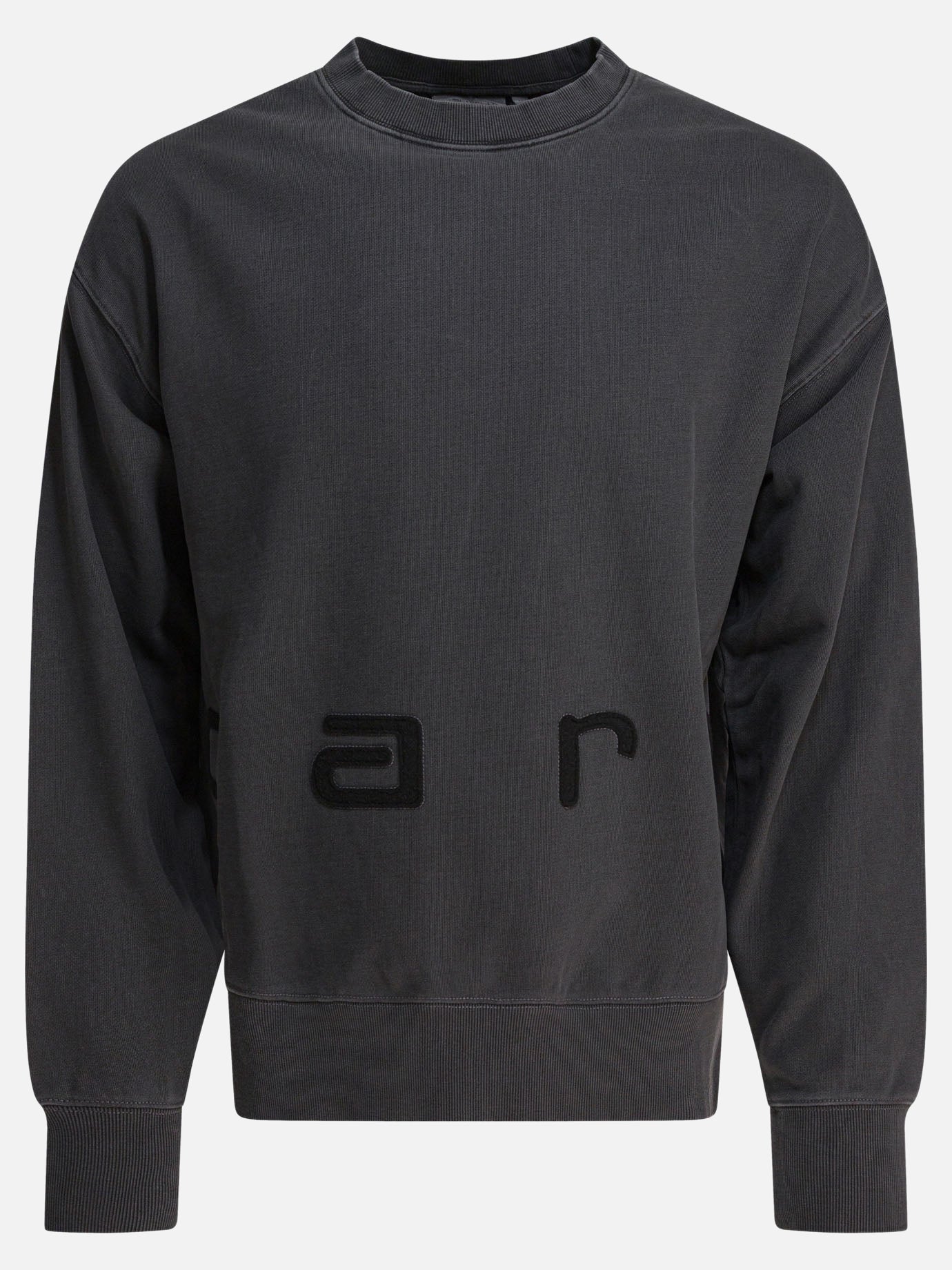 Carhartt WIP Felpa &quot;Felt Script&quot; 16666114_S Black thumbnail_1