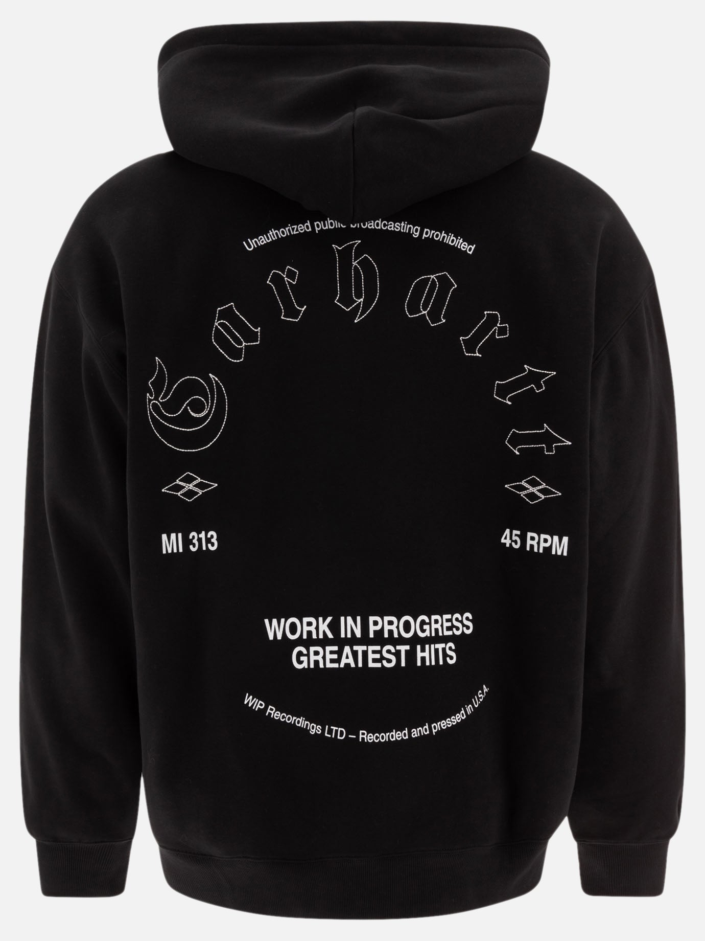 Carhartt WIP Felpa &quot;Hooded Greatest Hits&quot; 14958406_S Black thumbnail_2