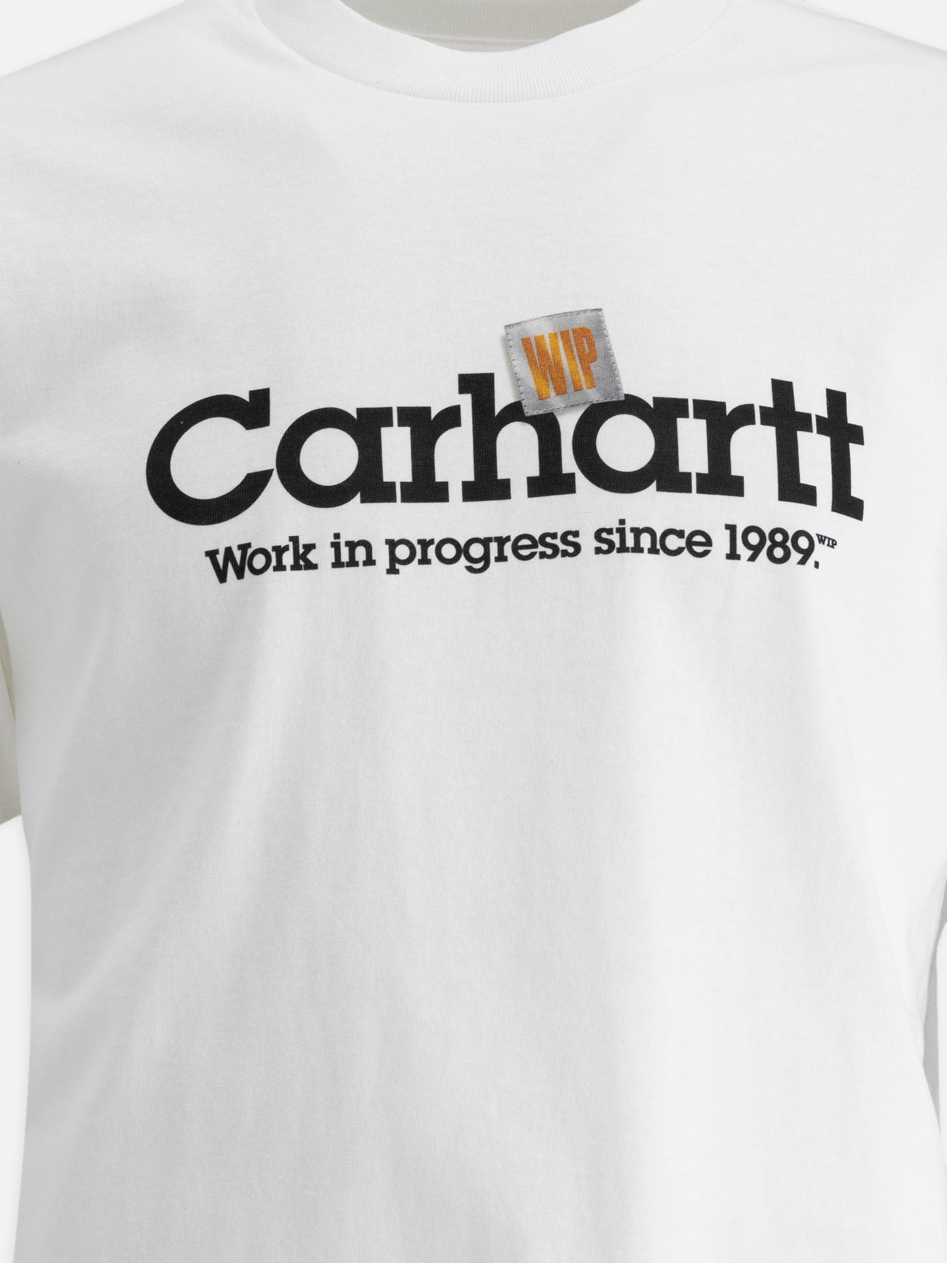 Carhartt WIP "S/S Label Script" T-shirt White