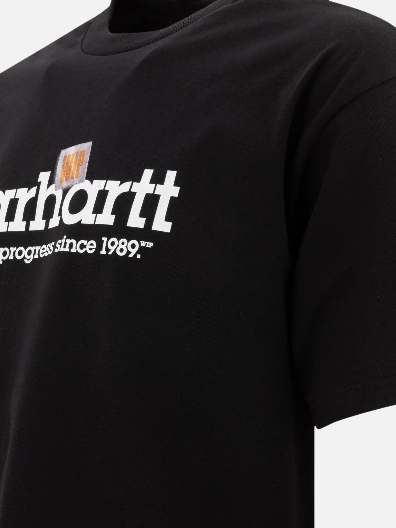 Carhartt WIP &quot;S/S Label Script&quot; T-shirt 16842700_S Black thumbnail_4