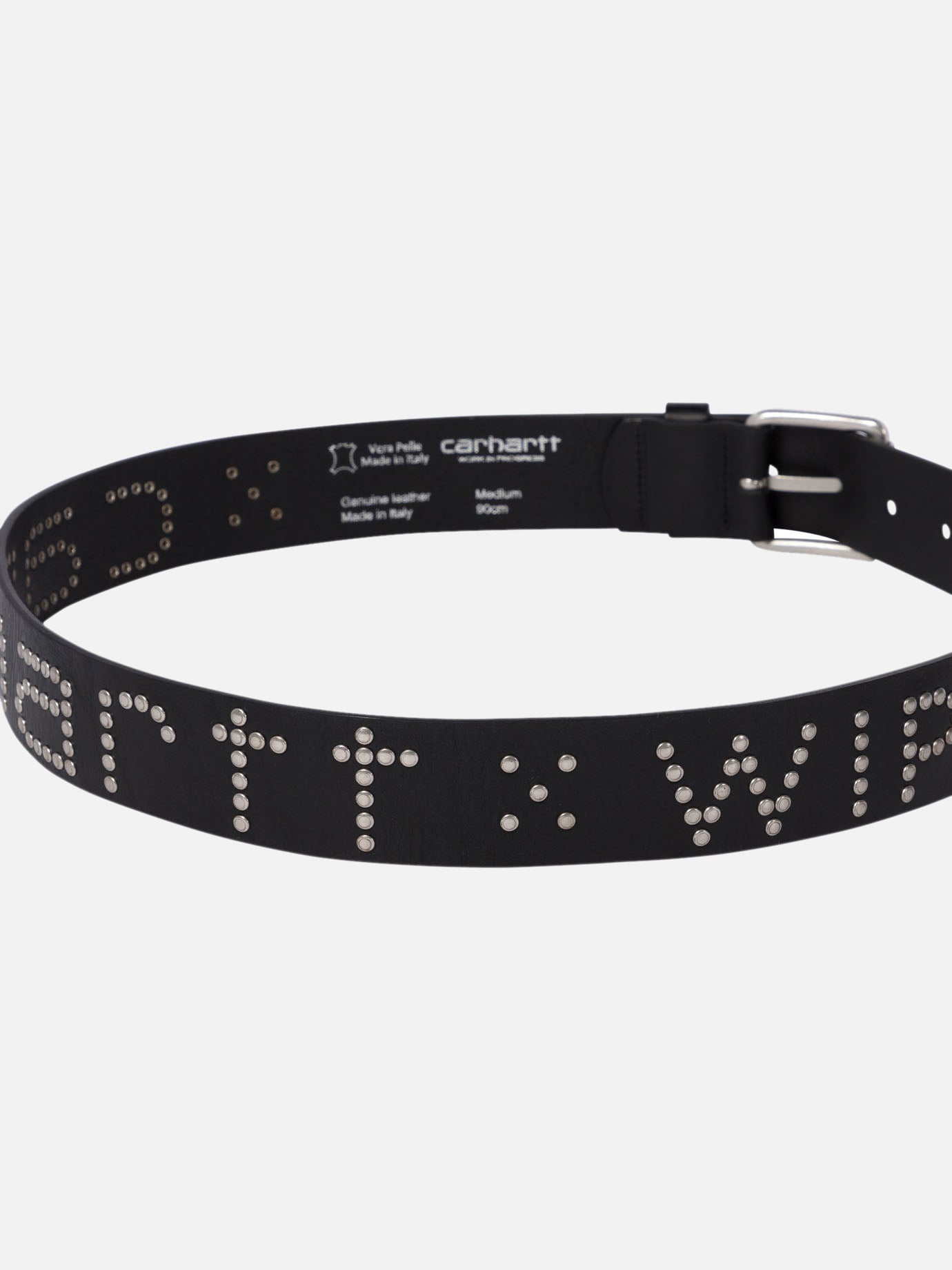 Carhartt WIP &quot;Script Studs&quot; Belt 18427422_S Black thumbnail_2
