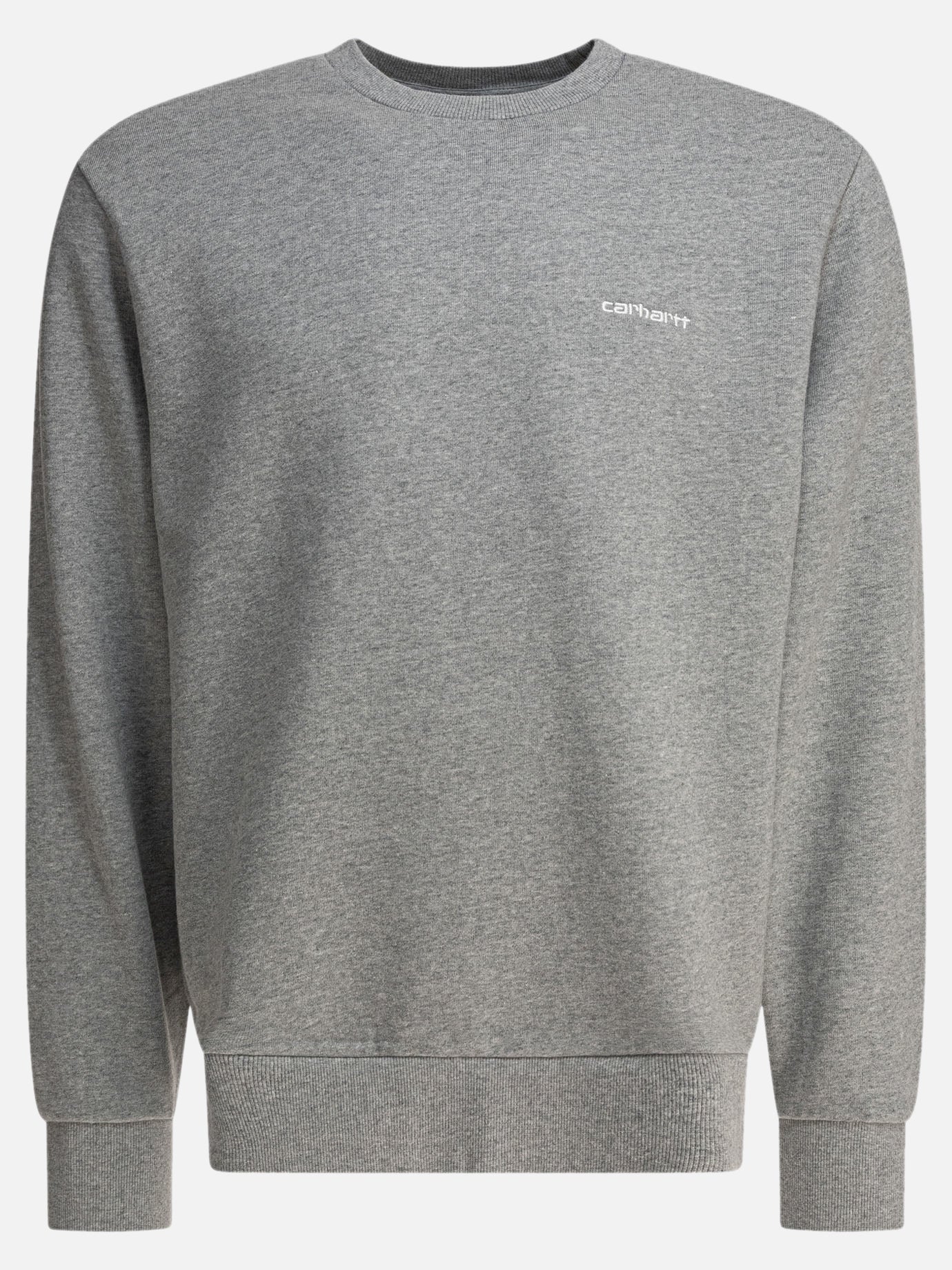 Carhartt WIP Felpa &quot;Script Embroidery&quot; 17086708_S Grey thumbnail_1