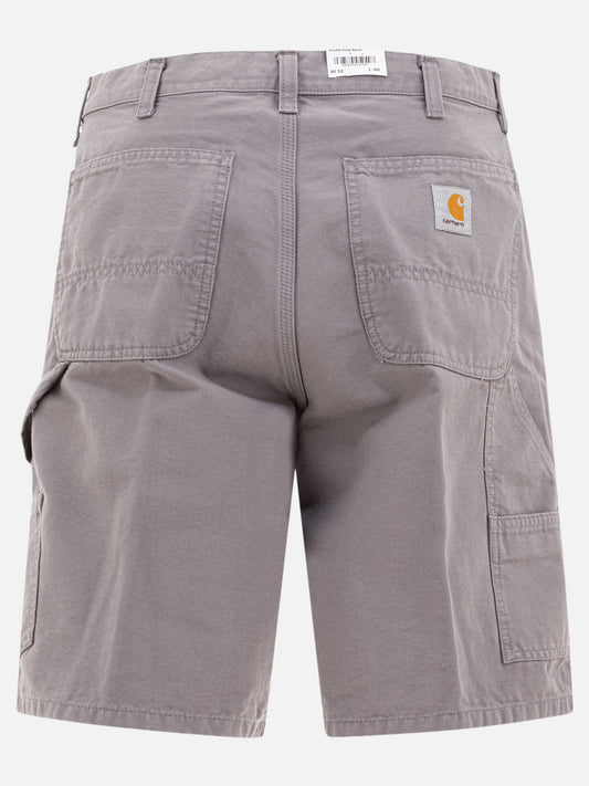 Utility shorts Solid colour  Grey - Carhartt WIP Men | PLP | VIETTI Online Store | 2
