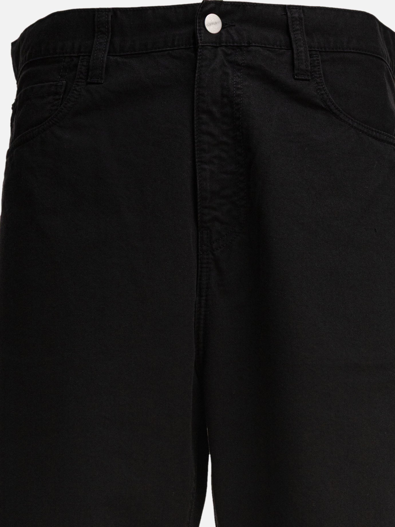 Jeans a gamba larga Solid colour  Nero - Carhartt WIP Uomo | PDP | VIETTI Online Store | thumbnail_3