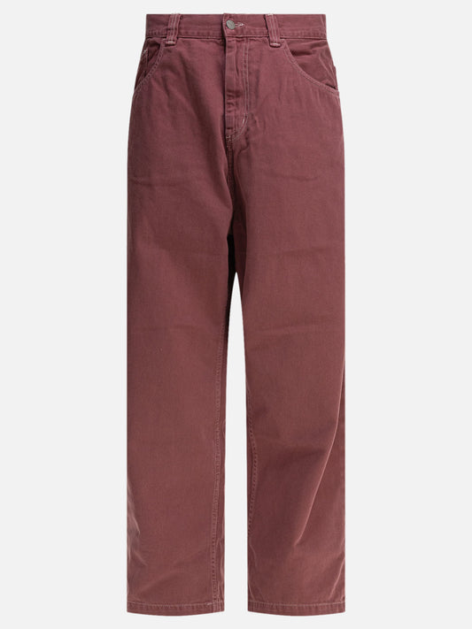 Wide-leg jeans Solid colour  Bordeaux - Carhartt WIP Men | PLP | VIETTI Online Store 
