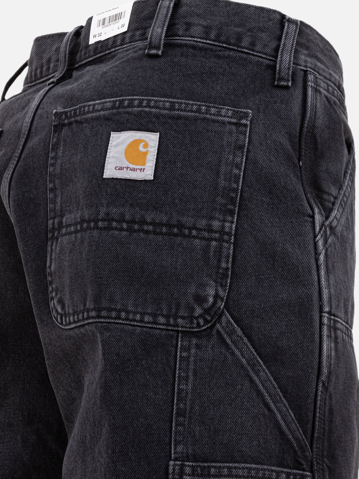 Utility shorts Denim  Black - Carhartt WIP Men | PDP | VIETTI Online Store | thumbnail_4