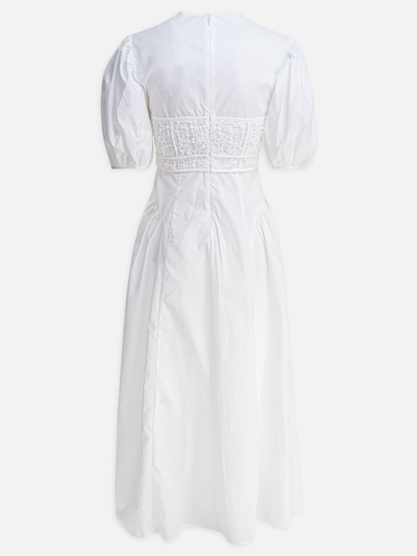 Abiti lunghi Embroidered  Bianco - Cecilie Bahnsen Donna | PDP | VIETTI Online Store | thumbnail_2