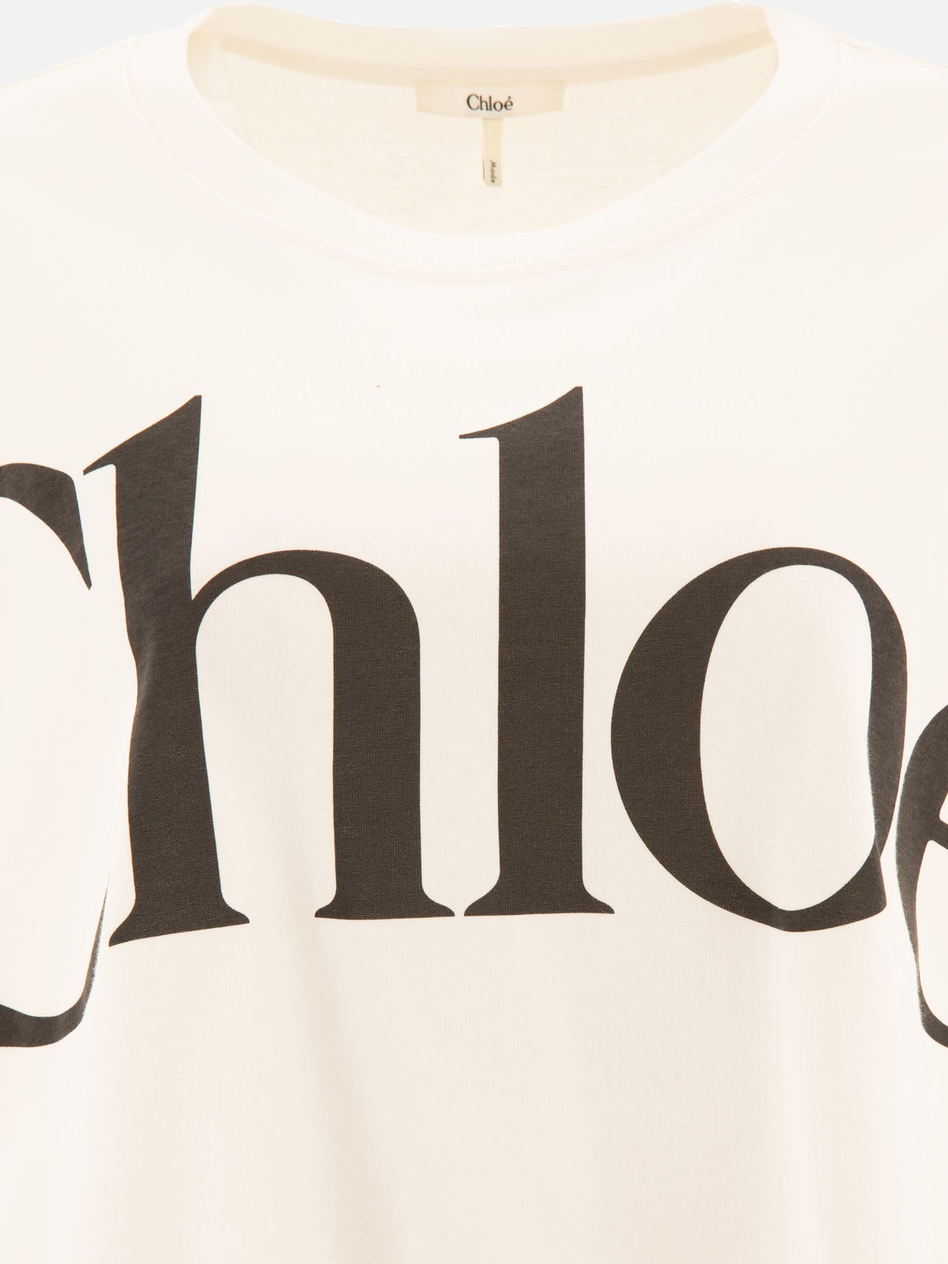 Chloé Boxy T-shirt 15541430_S White thumbnail_3