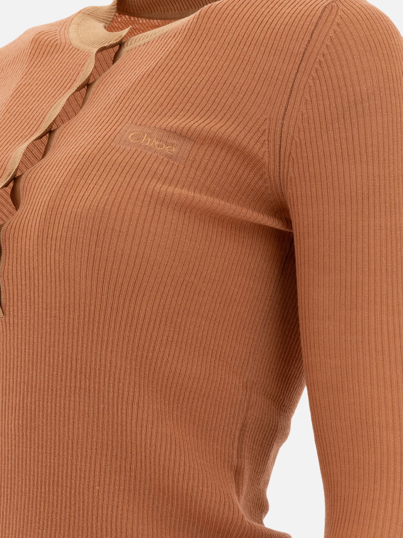 Chloé "Henley" shirt Pink