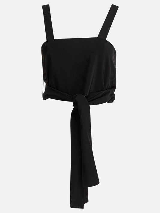 Chloé Canotta cropped con nastri 16005121_M Black 1