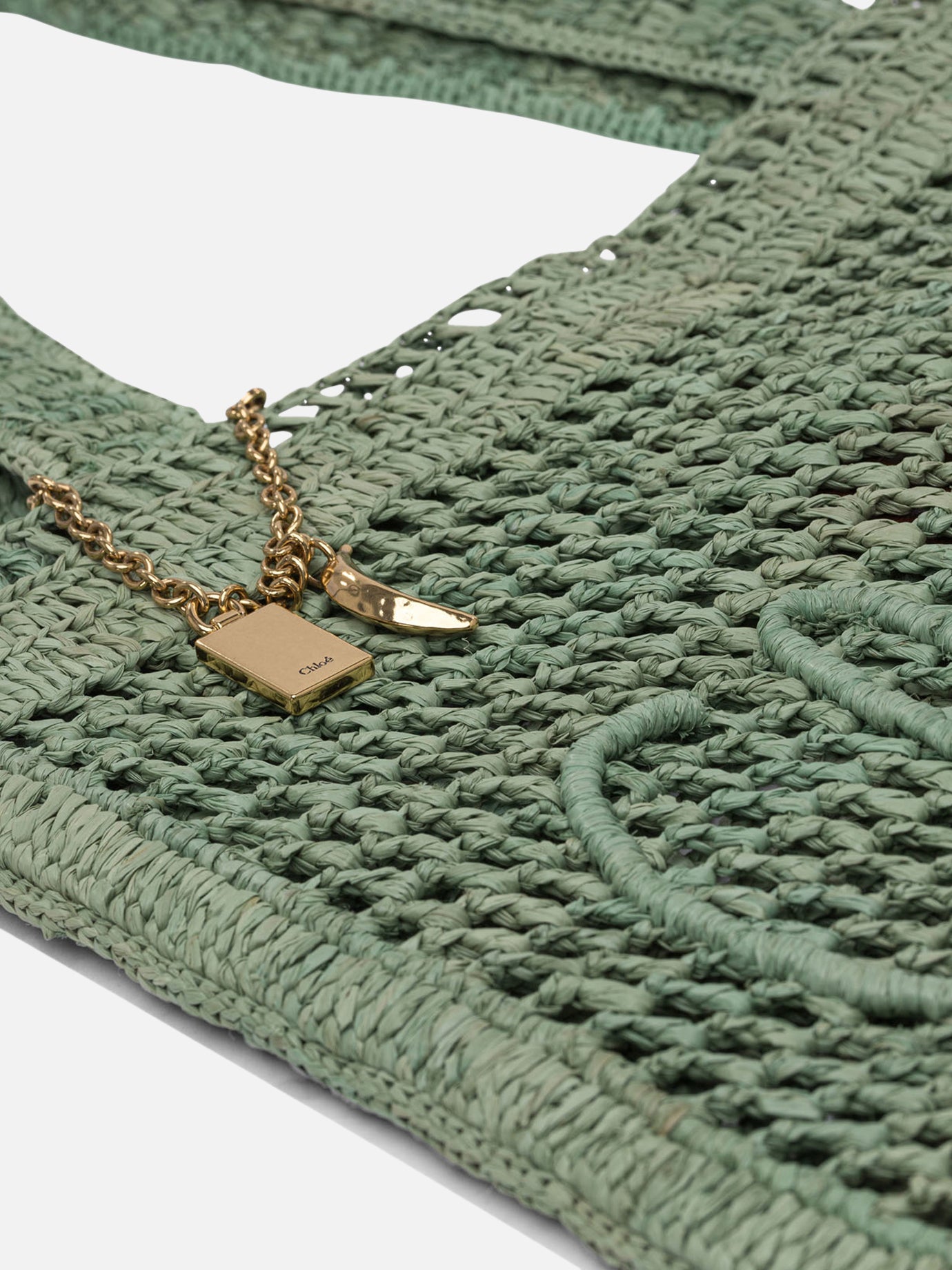 Medium bags Logo  Green - Chloé Women | PDP | VIETTI Online Store | Zoom-Modal_3
