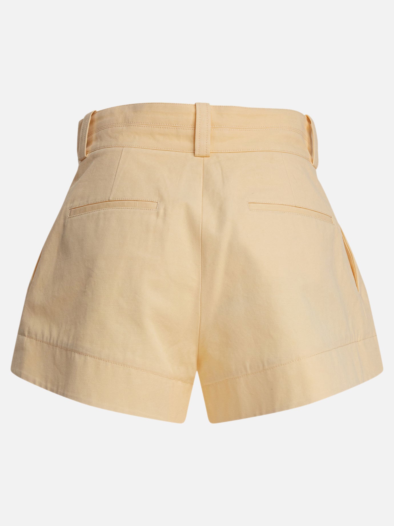 Chloé Mini shorts a vita alta 16586329_38 Beige thumbnail_2