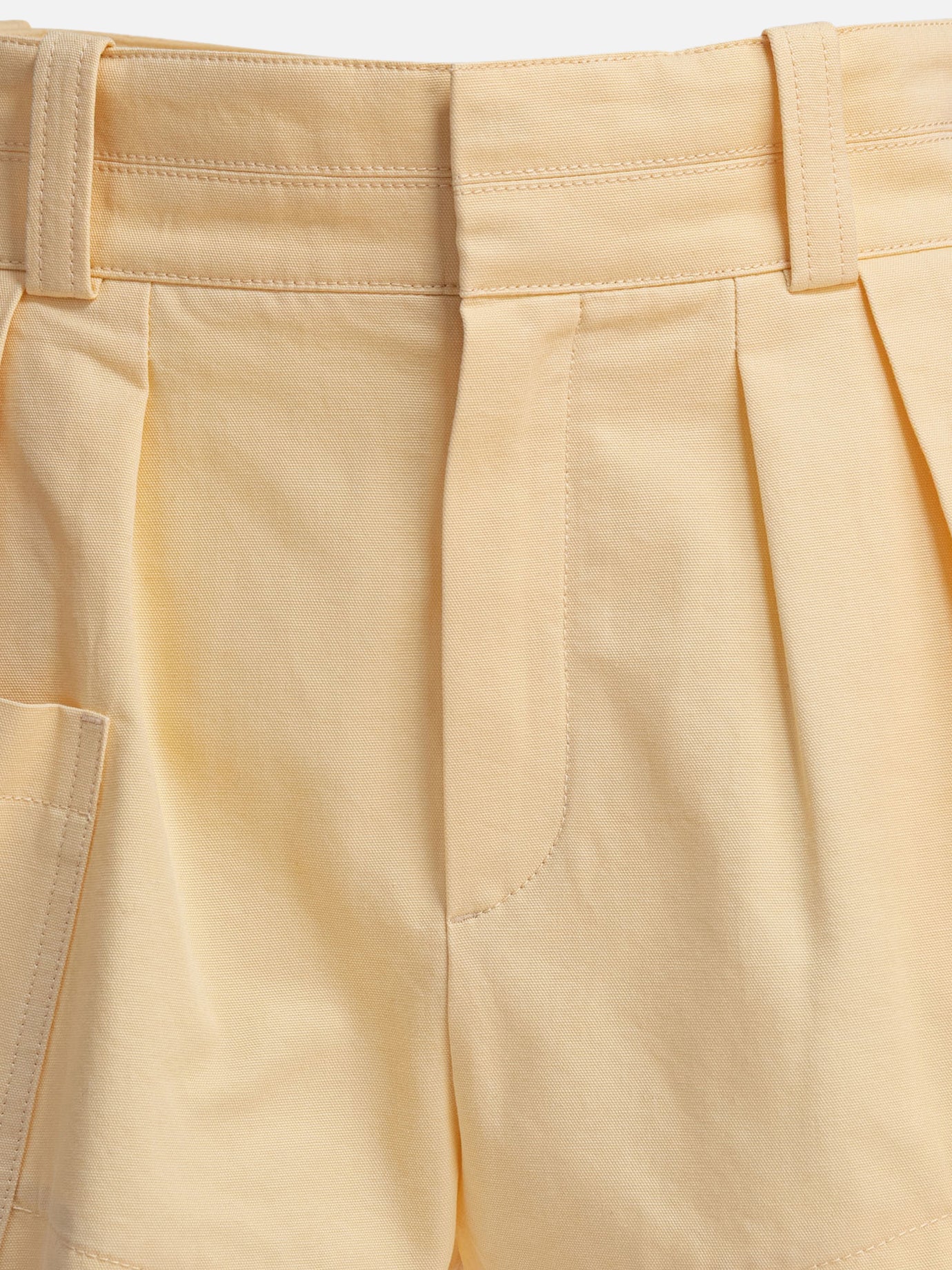 Chloé Mini shorts a vita alta 16586329_38 Beige thumbnail_3