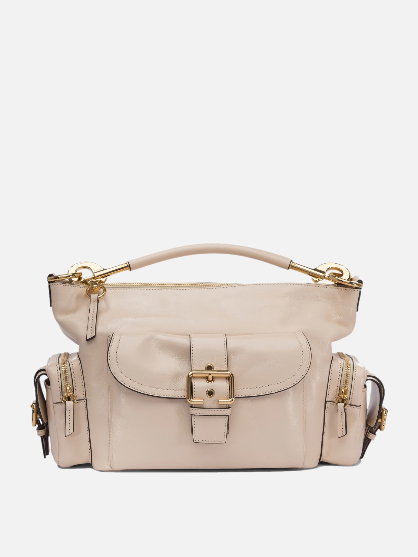 Medium bags Solid colour  Beige - Chloé Women | PDP | VIETTI Online Store | Zoom-Modal
