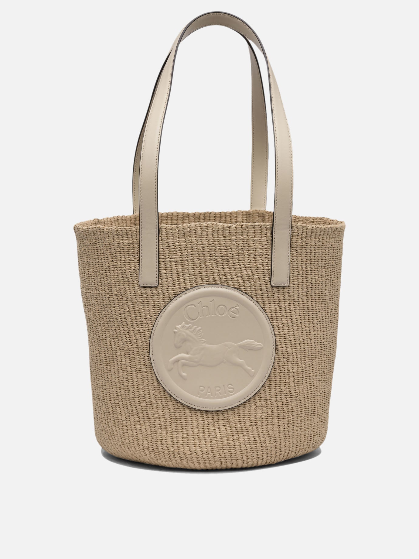 Chloé Borsa a secchiello &quot;Horse Medal&quot; 12693330_UNI Beige thumbnail_1